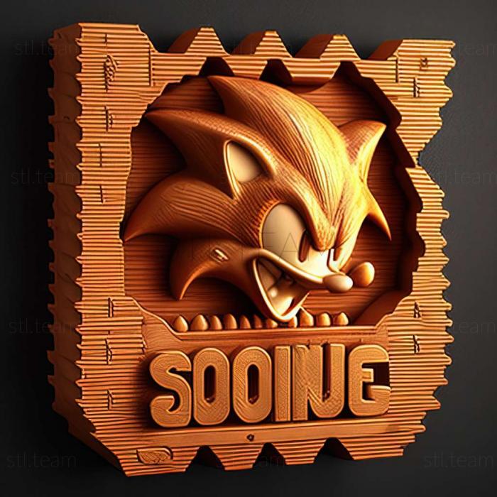 3D model Sonic the Hedgehog 4 Episode I game (STL)